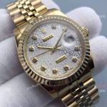 Rolex Datejust Watch AAA Grade / Gold Jubilee Micro Watch 36mm